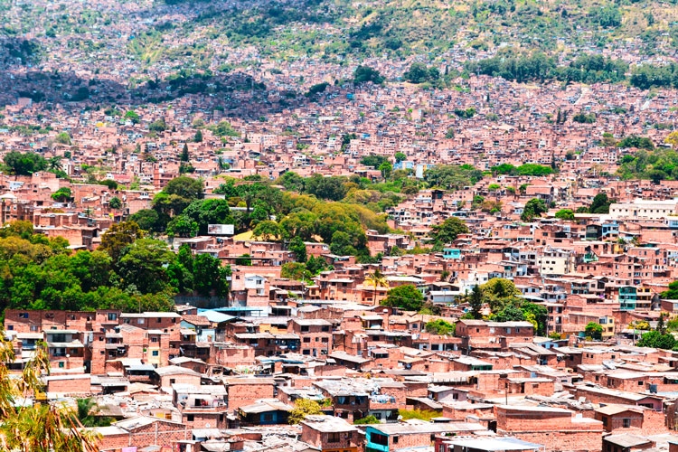 Medellín desde las laderas