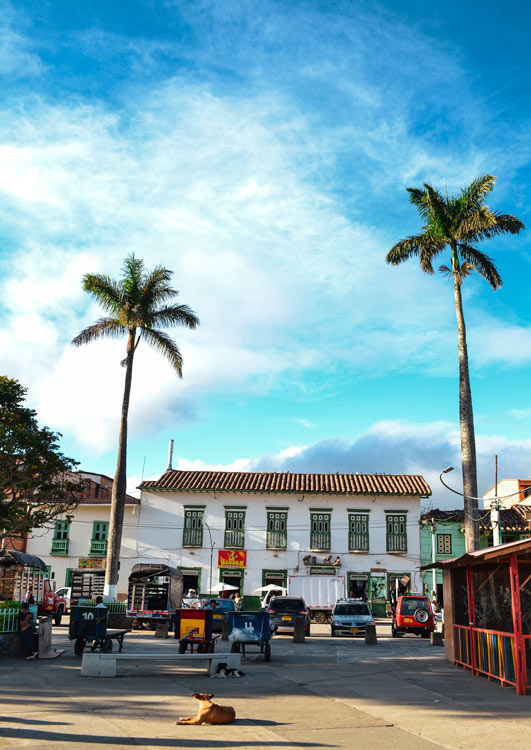 Parque principal urrao antioquia